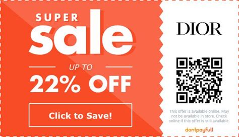 dior coupon code 2023|dior promo code tiktok.